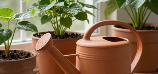 Regadores para plantas: formato importa